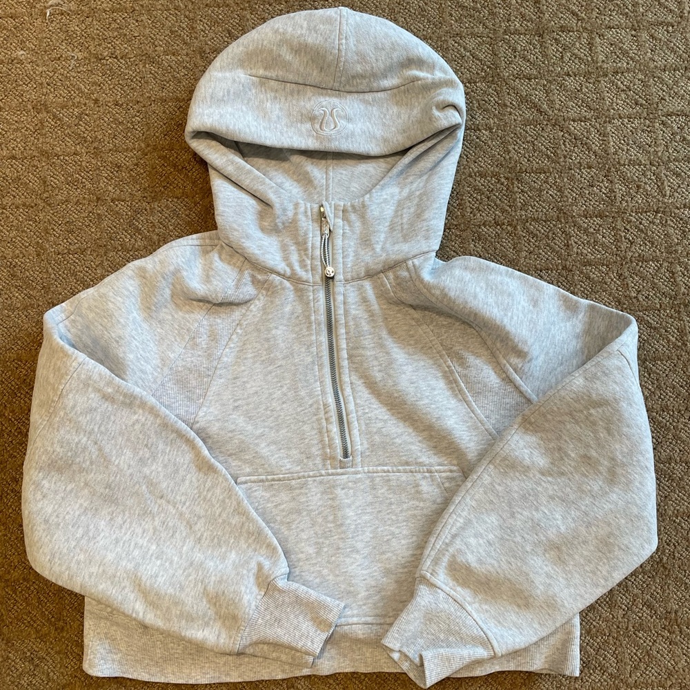Lululemon Scuba oversized half zip hoodie